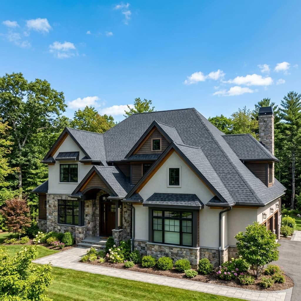 GAF-certified architectural roof