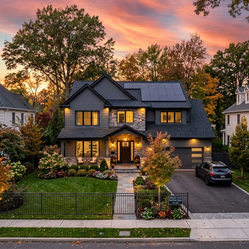 Solar installation on a New Jersey home